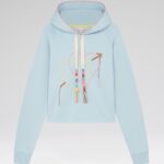 EMBROIDERED HEART HOODIE