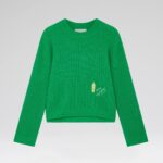 EMBROIDERED CASHMERE BLEND JUMPER