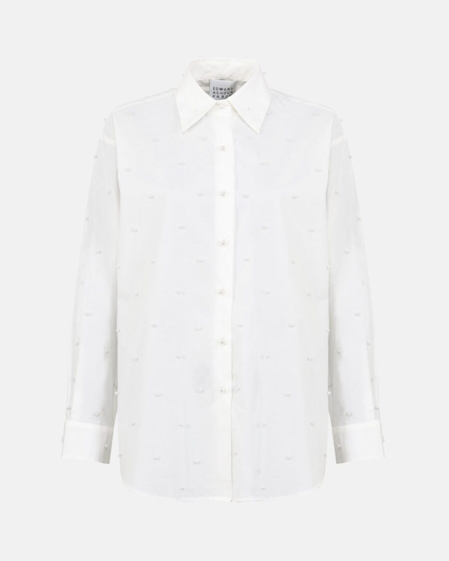 ALL OVER PEARLS SHIRT