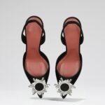 BEGUM 70 SATIN SLINGBACKS