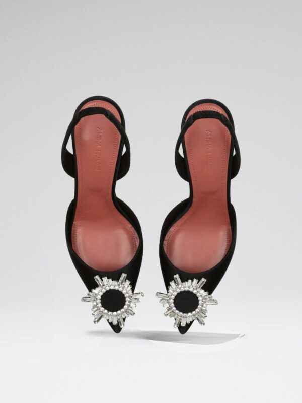 BEGUM 70 SATIN SLINGBACKS