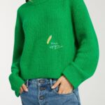 EMBROIDERED CASHMERE BLEND JUMPER