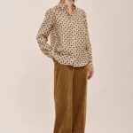 SATIN SHIRT WITH BELT