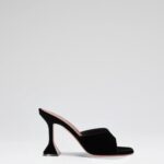 LUPITA 95 SUEDE MULES