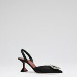 BEGUM 70 SATIN SLINGBACKS