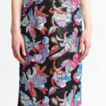 ELICE MIDI SKIRT IN SEQUIN