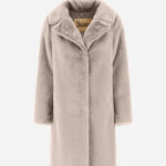 COAT IN SOFT ALTERNATIVE FUR