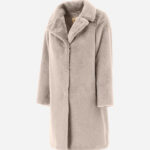 COAT IN SOFT ALTERNATIVE FUR