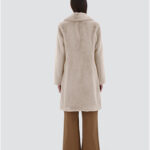 COAT IN SOFT ALTERNATIVE FUR