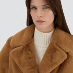 COAT IN SOFT ALTERNATIVE FUR