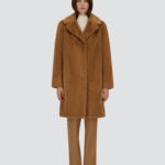 COAT IN SOFT ALTERNATIVE FUR