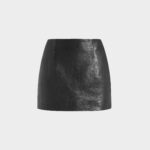 HAILE MINI SKIRT IN LEATHER