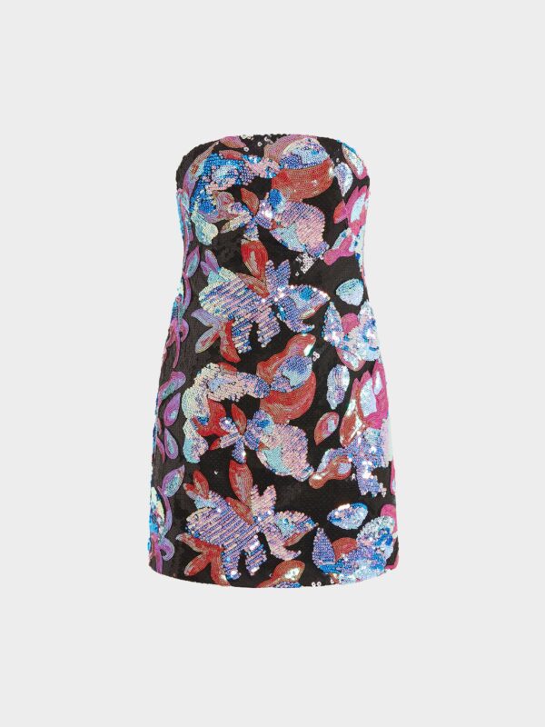 STELL MINI DRESS IN SEQUIN
