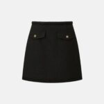 MINI SKIRT WITH BRAIDED WAIST