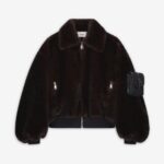 FAUX FUR BOMBER JACKET