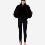 FAUX FUR BOMBER JACKET