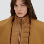 PEA COAT IN 2-LAYER SCUBA AND NYLON ULTRALIGHT