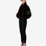 FAUX FUR BOMBER JACKET