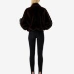 FAUX FUR BOMBER JACKET
