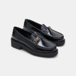 SHINE LEATHER LOAFER