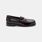 SHINE LEATHER LOAFER