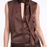 SENSE OF SHINE SILK TOP