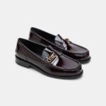 SHINE LEATHER LOAFER