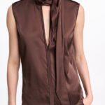 SENSE OF SHINE SILK TOP