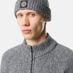 KNIT MELANGE BEANIE