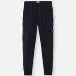 TAPERED FIT CARGO PANTS WITH ELASTIC WAISTBAND