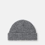 KNIT MELANGE BEANIE