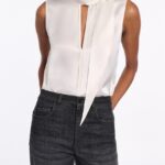 SENSE OF SHINE SILK TOP