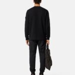 TAPERED FIT CARGO PANTS WITH ELASTIC WAISTBAND