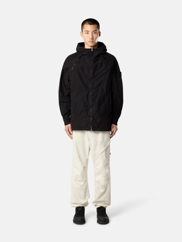 HOODED JACKET WITH ZIPS