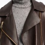 SLEEK STATEMENT NAPPA LEATHER JACKET