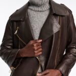 SLEEK STATEMENT NAPPA LEATHER JACKET
