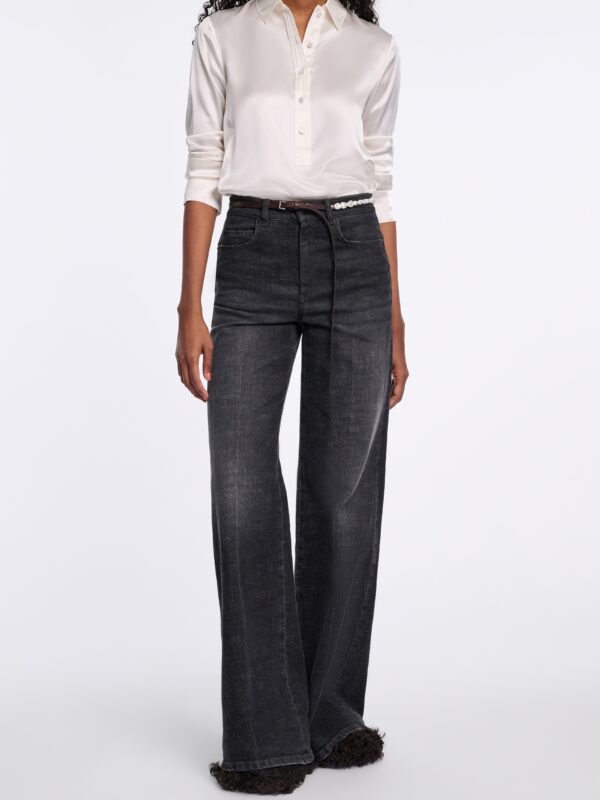 SENSE OF SHINE SILK BLOUSE