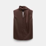 SENSE OF SHINE SILK TOP