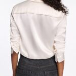 SENSE OF SHINE SILK BLOUSE