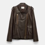 SLEEK STATEMENT NAPPA LEATHER JACKET