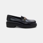 SHINE LEATHER LOAFER