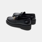 SHINE LEATHER LOAFER