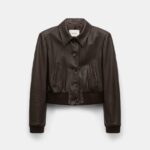 SLEEK STATEMENT LEATHER JACKET