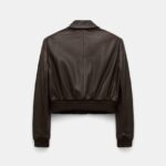 SLEEK STATEMENT LEATHER JACKET
