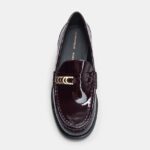 SHINE LEATHER LOAFER
