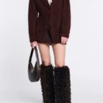 FLUFFY STATEMENT CARDIGAN