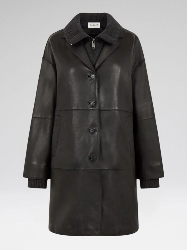 LEATHER COAT
