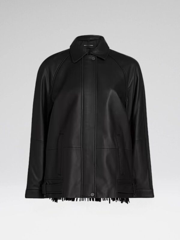 FRINGE LEATHER JACKET