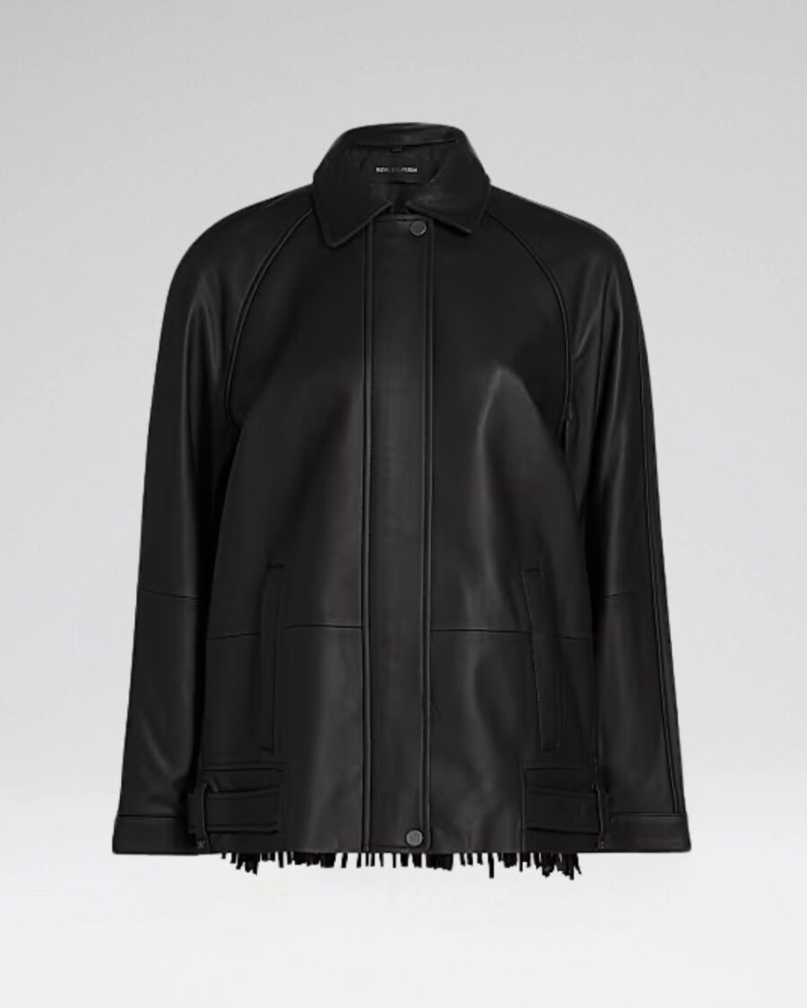 FRINGE LEATHER JACKET