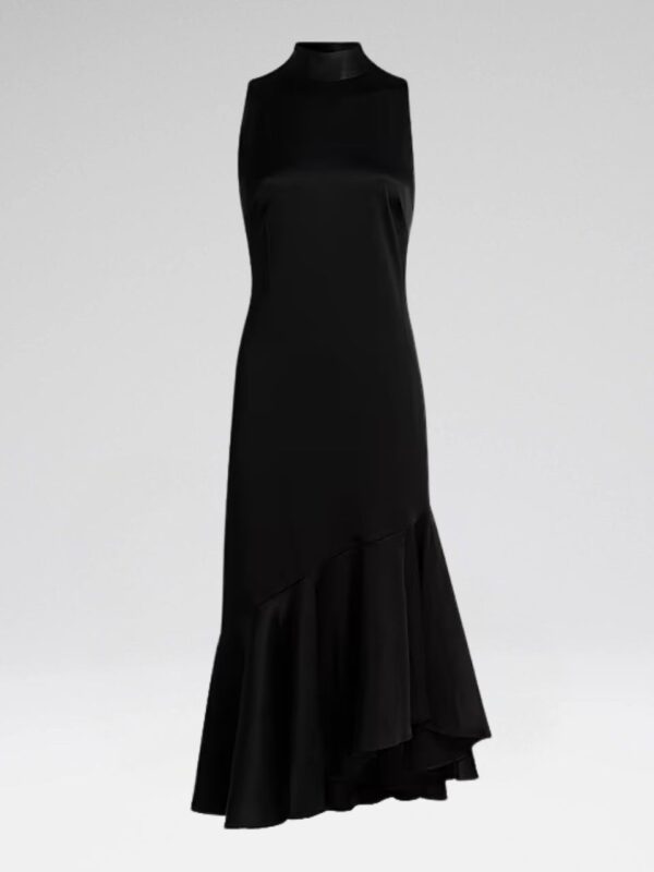 JENKIN SILK MIDI DRESS